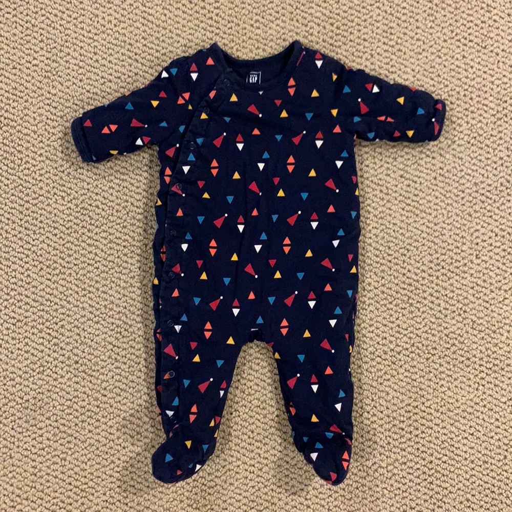 Baby gap 0-3 month puffy sweatshirt one piece